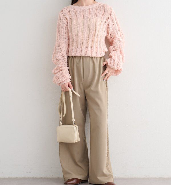  「【4色展開】B ルーズスリーブニットプルオーバー」|その他|