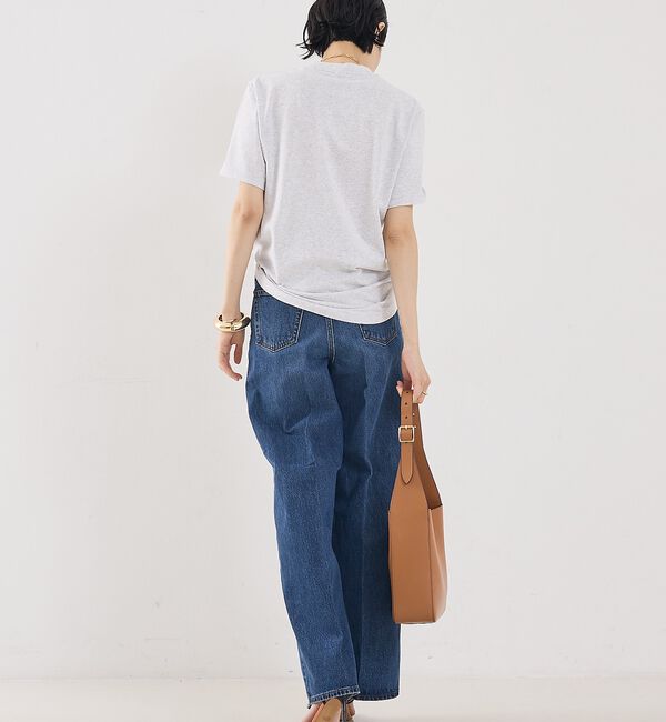 The Store by C' 「【Sporty&Rich】Yale Classic T-Shirt／ロゴTシャツ」|Tシャツ・カットソー|