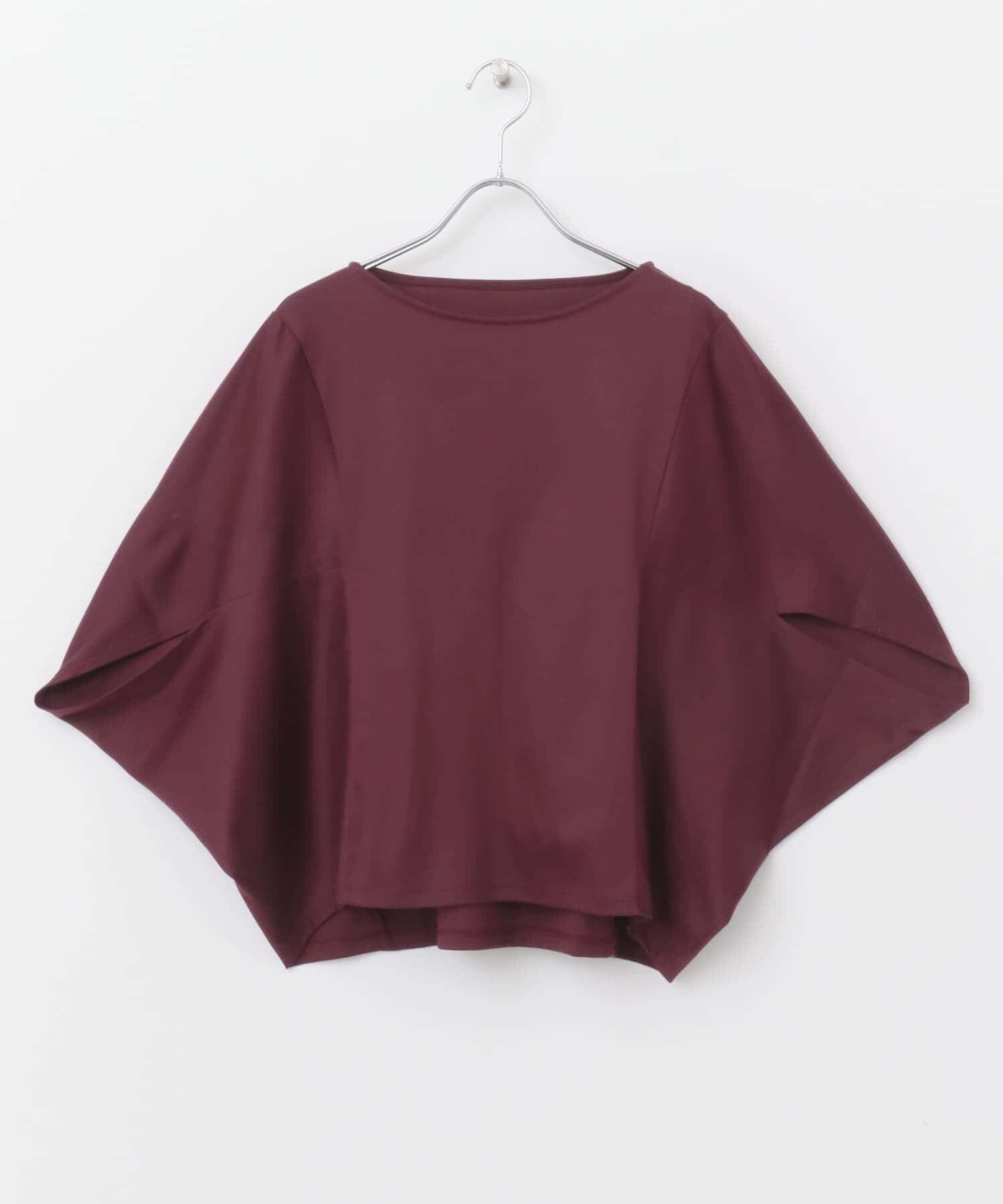 URBAN RESEARCH ROSSO「『一部WEB限定カラー』汗染防止5分袖ドルマンプルオーバー」|Tシャツ・カットソー|