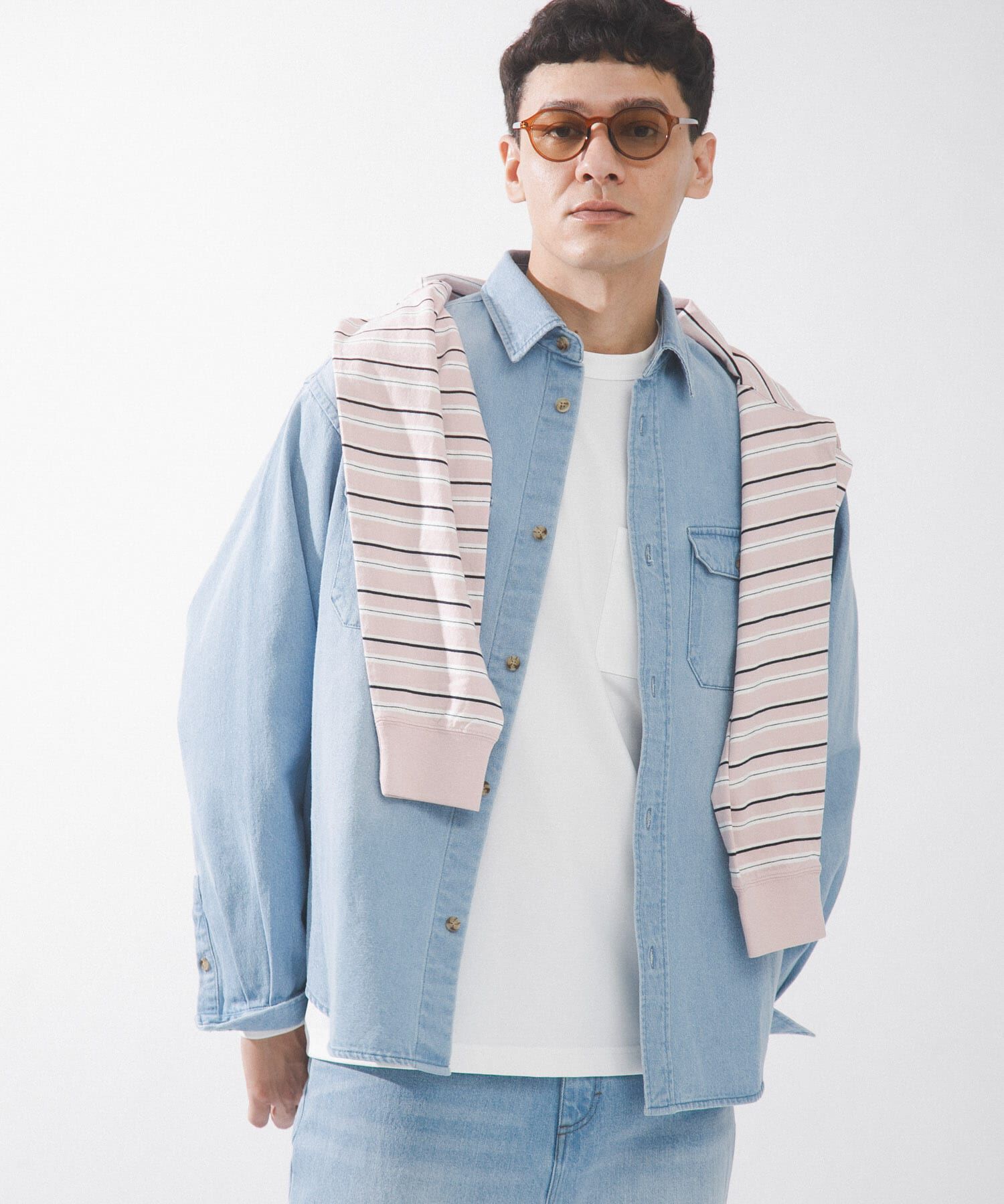 Sonny Label 「『別注』RED KAP&times;Sonny Label　デニムシャツ」|シャツ・ブラウス|