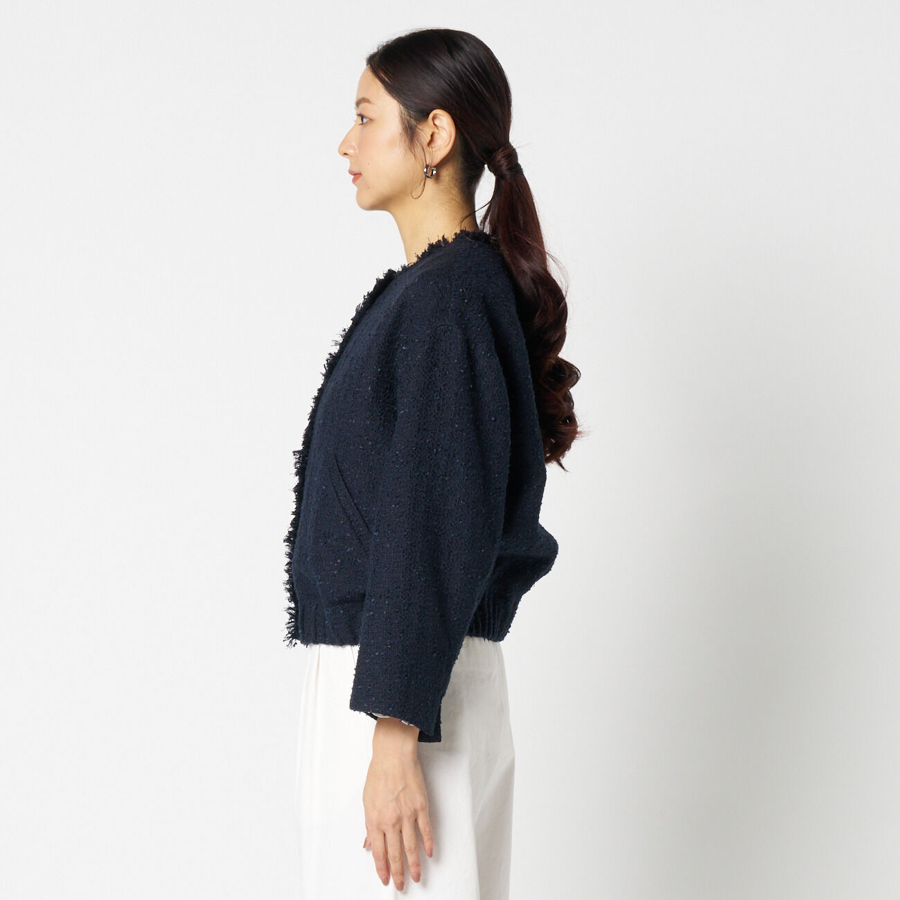 HELIOPOLE「HELIOPOLE TWEED BLOUSON」|ブルゾン・スタジャン|