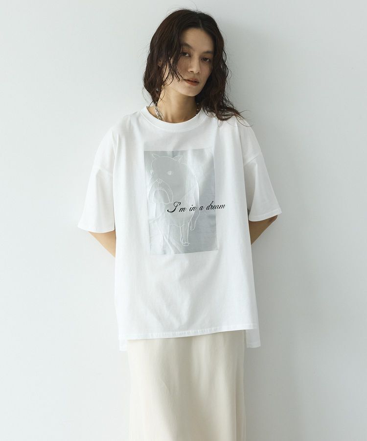 GARAGE OF GOOD CLOTHING「グラフティドッグハクプリントT」|Tシャツ・カットソー|