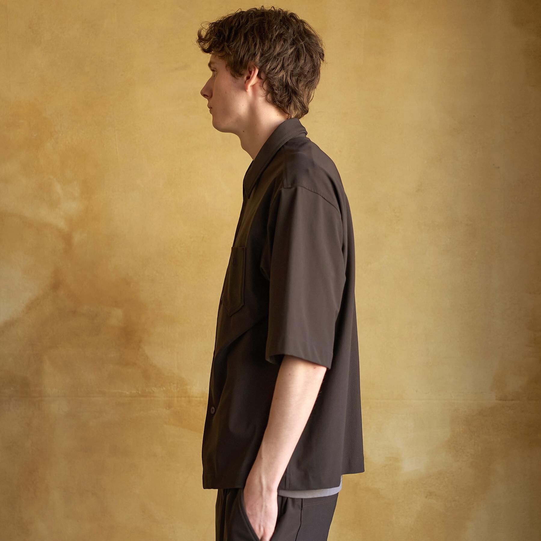 DRESSTERIOR「【接触冷感/UVカット/ウォッシャブル/Safari5月号掲載】AIRTOOL ハーフスリーブシャツ」|シャツ・ブラウス|