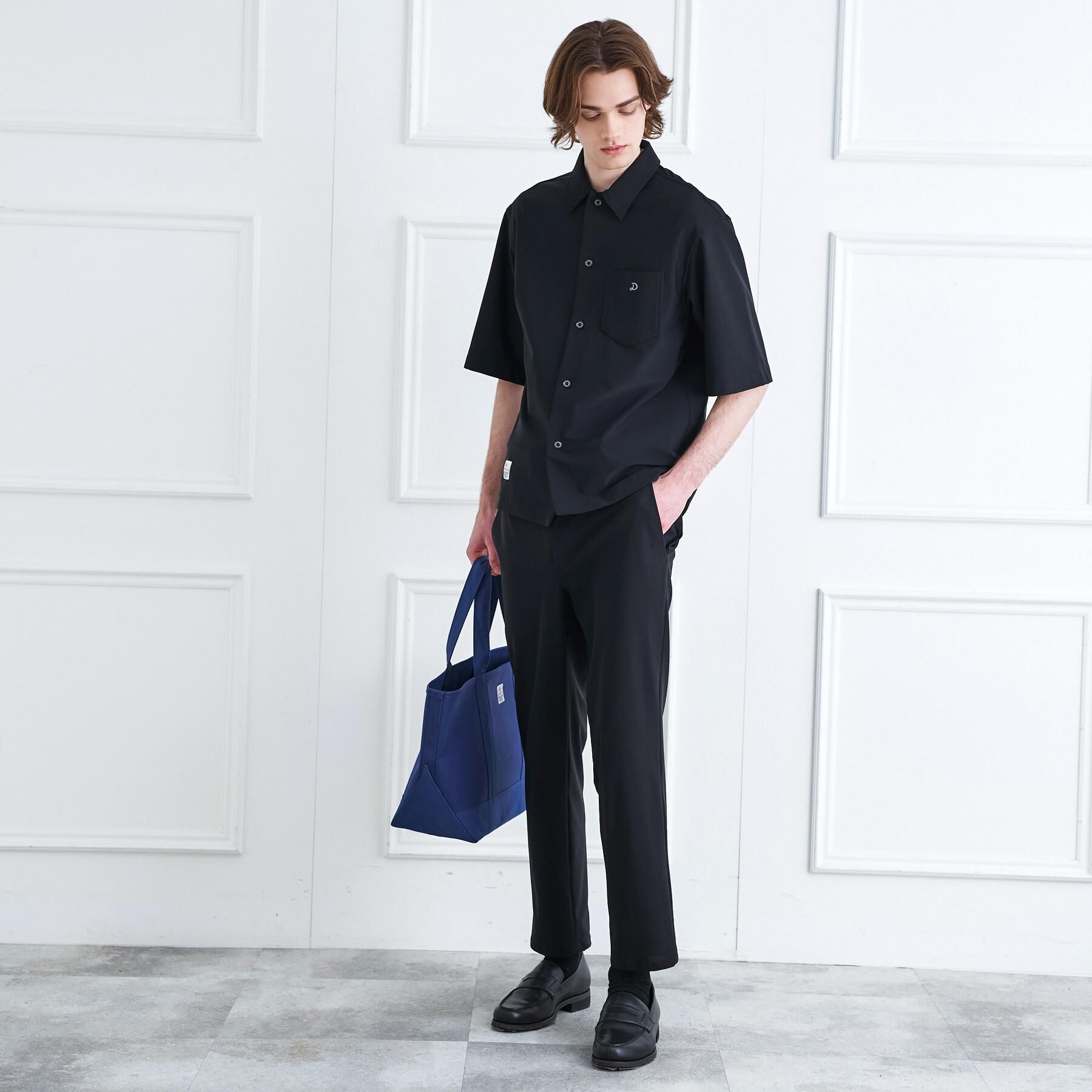 DRESSTERIOR「【接触冷感/UVカット/ウォッシャブル/Safari5月号掲載】AIRTOOL ハーフスリーブシャツ」|シャツ・ブラウス|