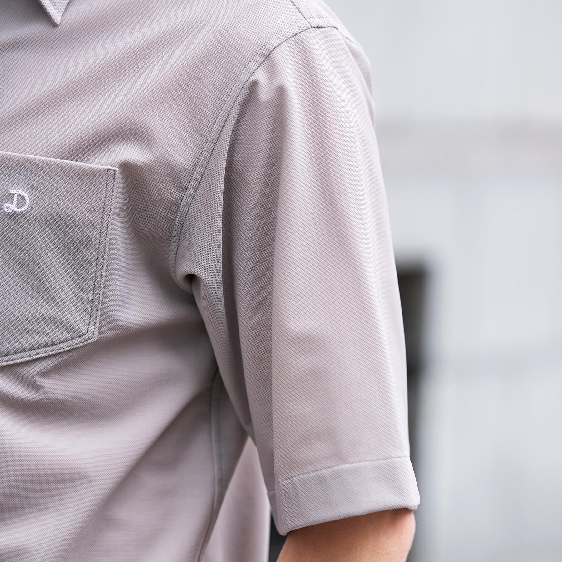 DRESSTERIOR「【接触冷感/UVカット/ウォッシャブル/Safari5月号掲載】AIRTOOL ハーフスリーブシャツ」|シャツ・ブラウス|