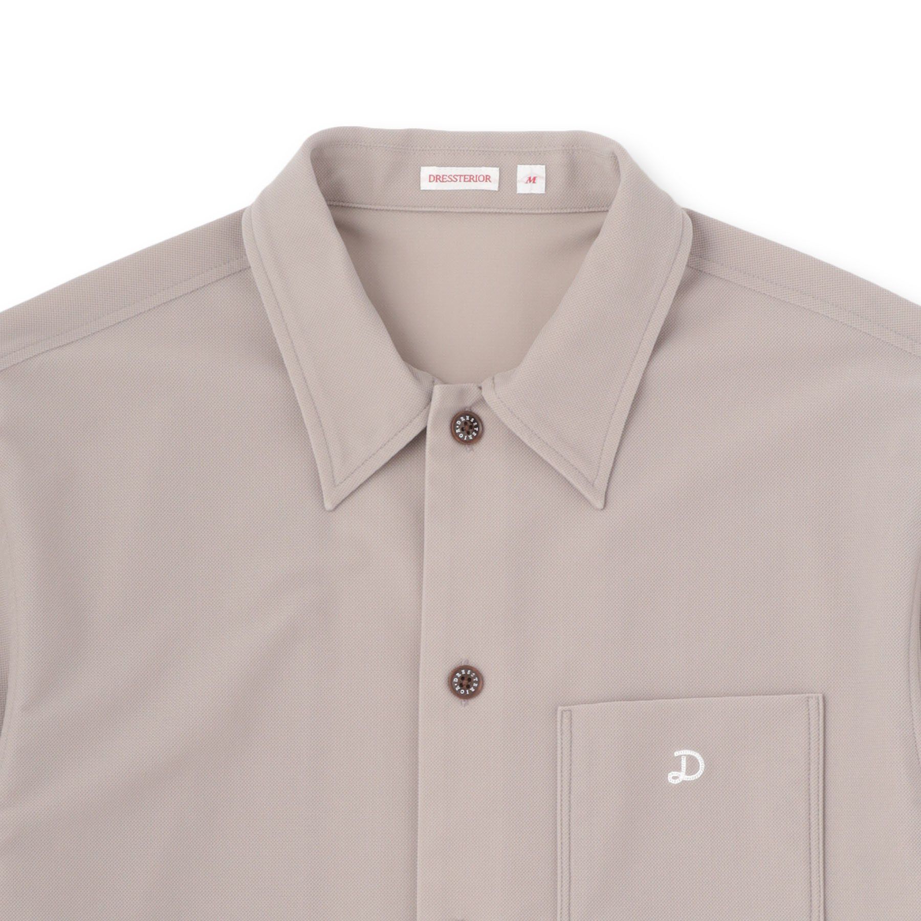DRESSTERIOR「【接触冷感/UVカット/ウォッシャブル/Safari5月号掲載】AIRTOOL ハーフスリーブシャツ」|シャツ・ブラウス|