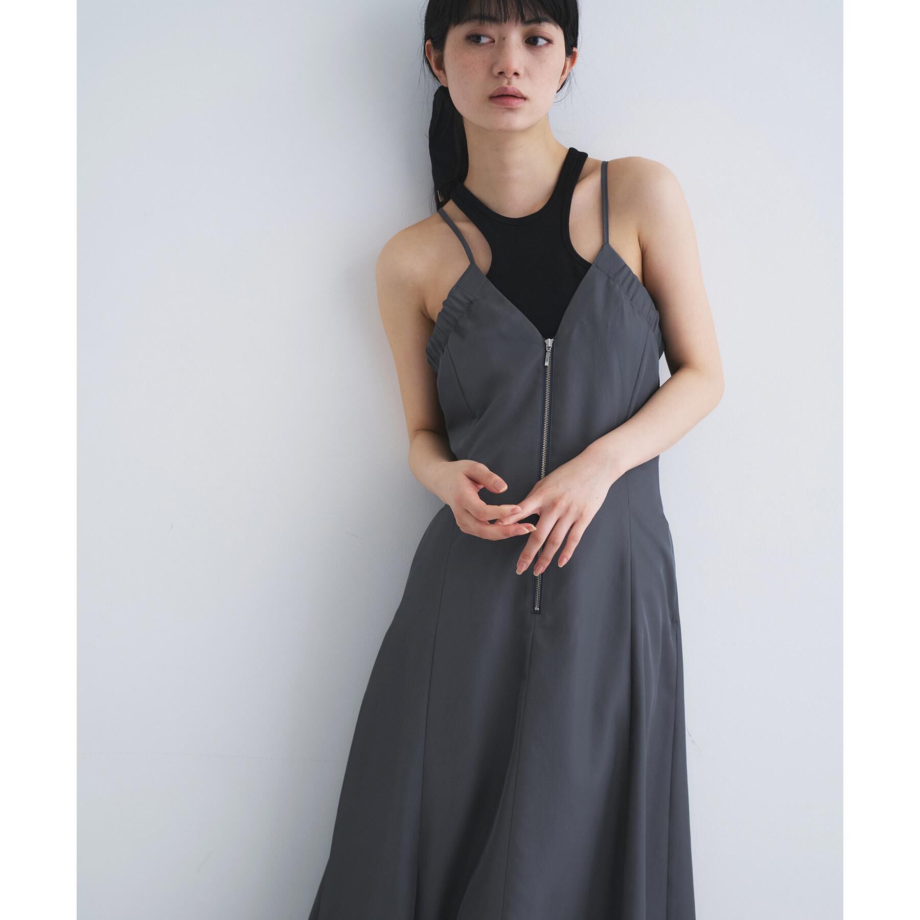 CODE A「【Re】design cut tank」|キャミソール|