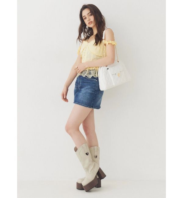 EVRIS「キルティングチェーンポケットBAG」|ショルダー・メッセンジャー|