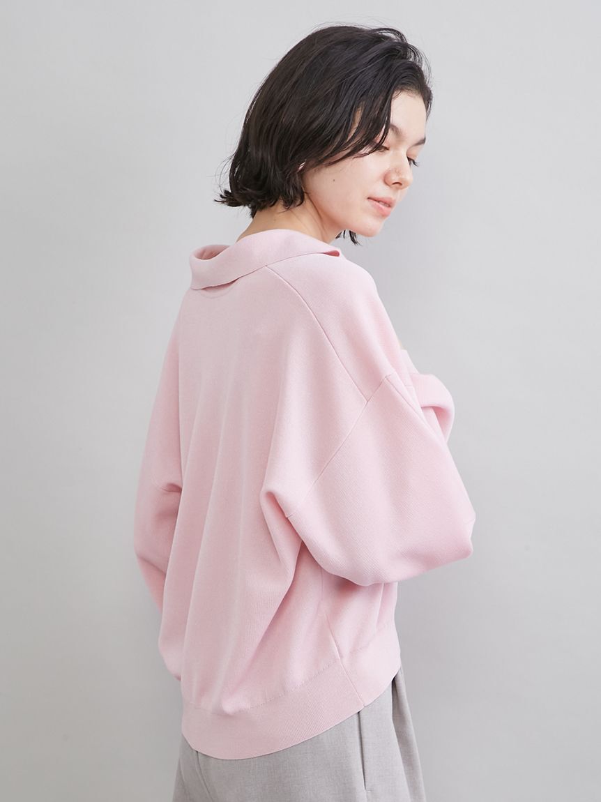 Mila Owen「【WEB＆一部限定カラー】シアーポロニット」|ニット・セーター|
