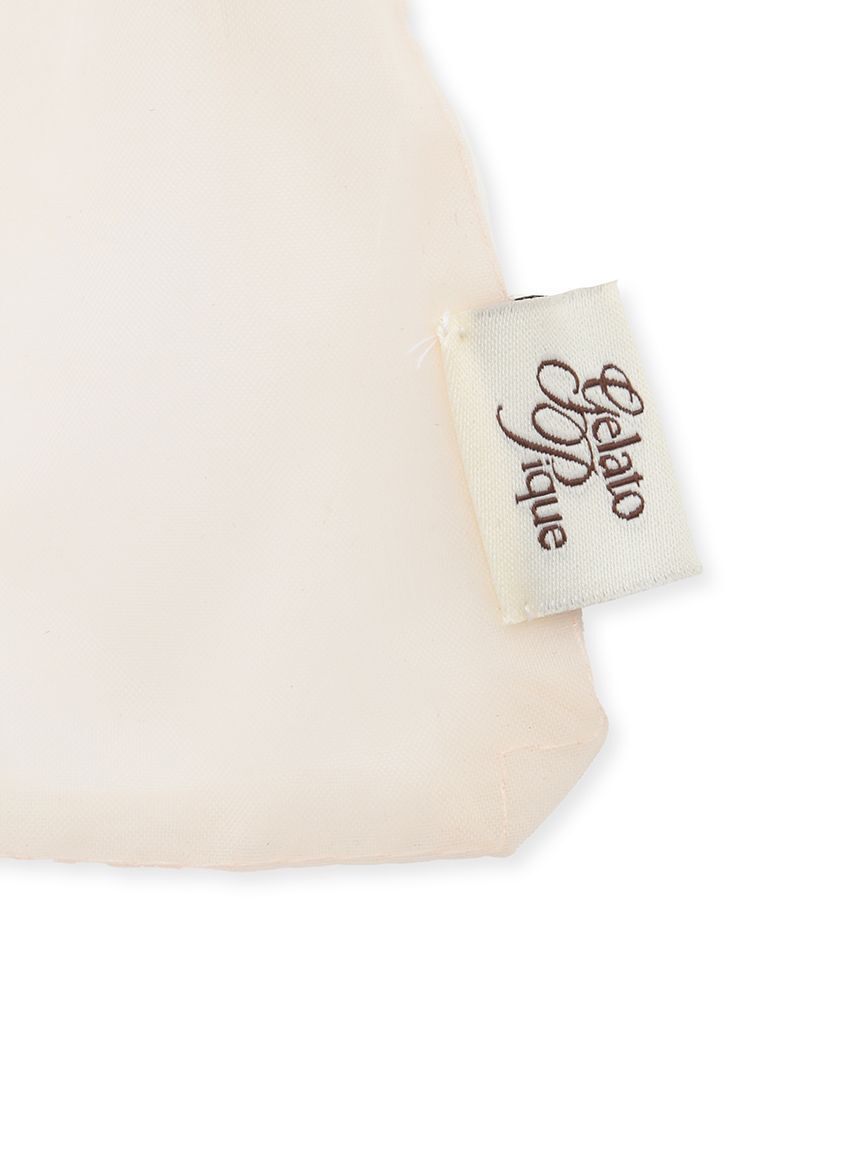 gelato pique「トリムラインミラー 巾着付き」|その他|
