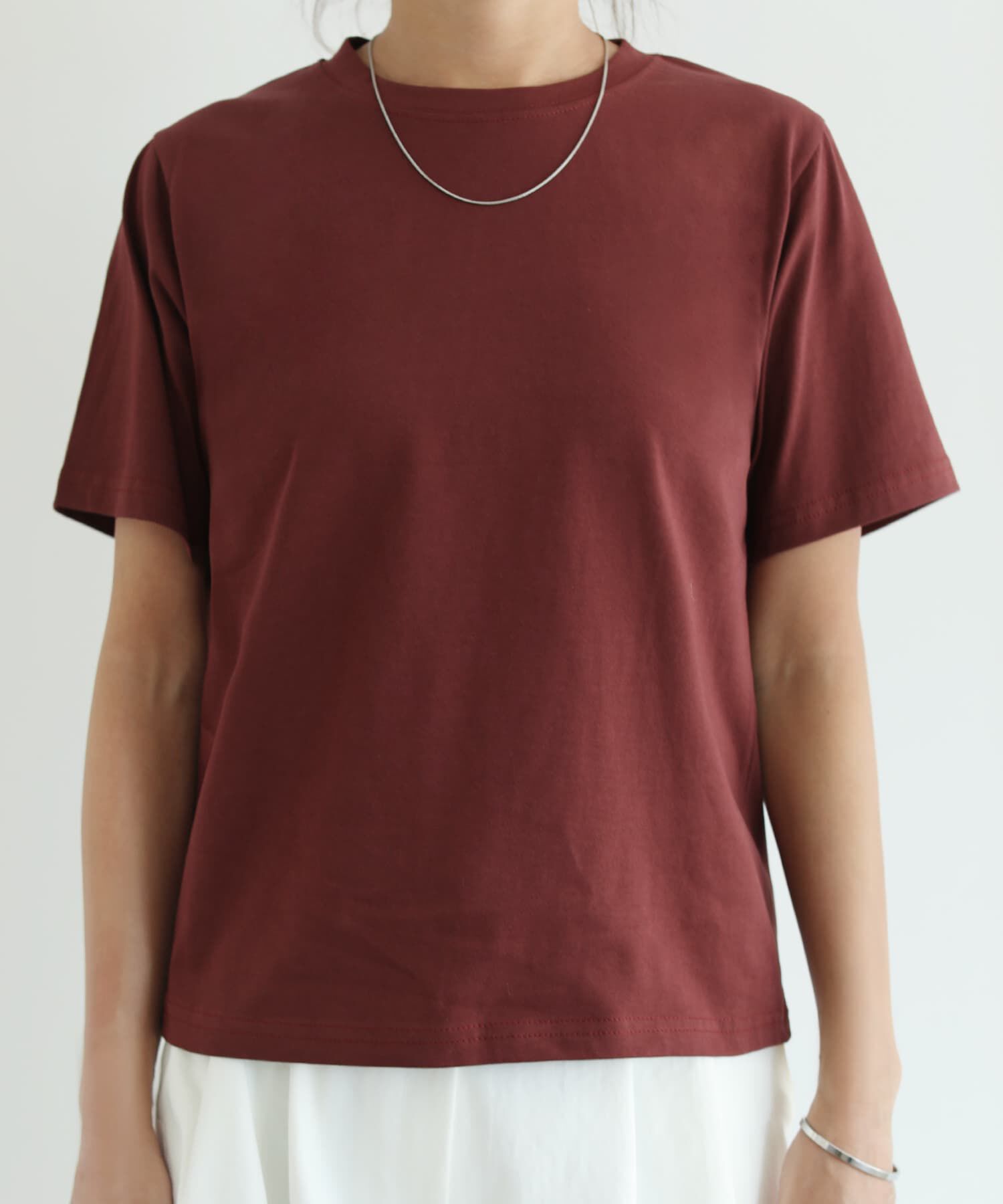 STYLE DELI「56cm丈BASICコットンTシャツ」|Tシャツ・カットソー|