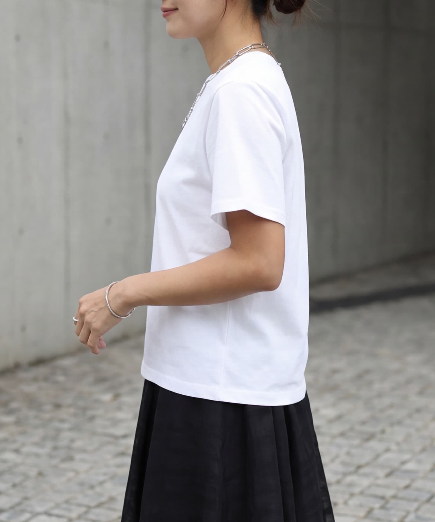 STYLE DELI「56cm丈BASICコットンTシャツ」|Tシャツ・カットソー|