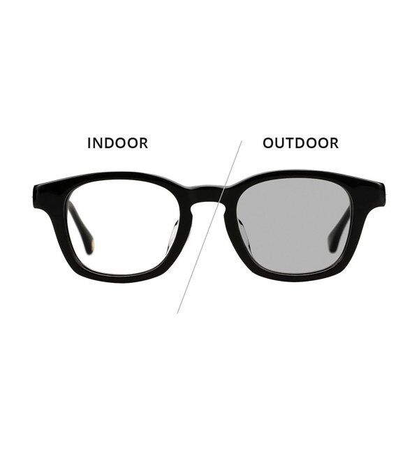  「【WEB限定】 Zoff｜JOURNAL STANDARD relume ウェリントン型 調光サングラス ジャーナルスタンダード」|サングラス|