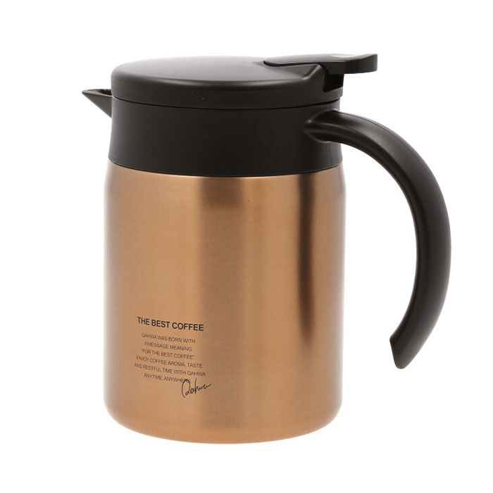 Qahwa「コーヒー サーバー 保温 通販 コーヒーポット コーヒーサーバー ステンレス おしゃれ 小さめ」|食器・キッチングッズ|