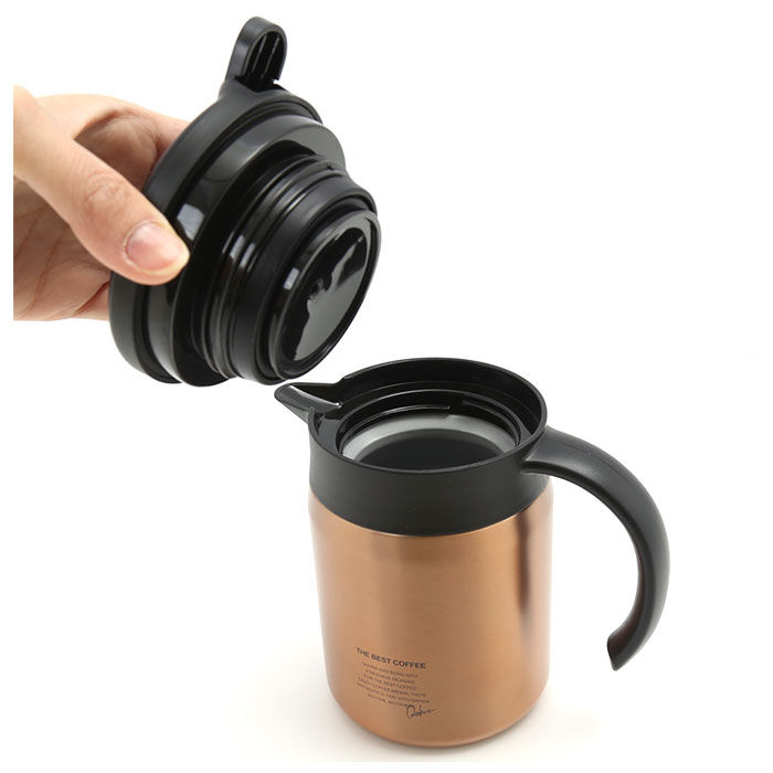 Qahwa「コーヒー サーバー 保温 通販 コーヒーポット コーヒーサーバー ステンレス おしゃれ 小さめ」|食器・キッチングッズ|
