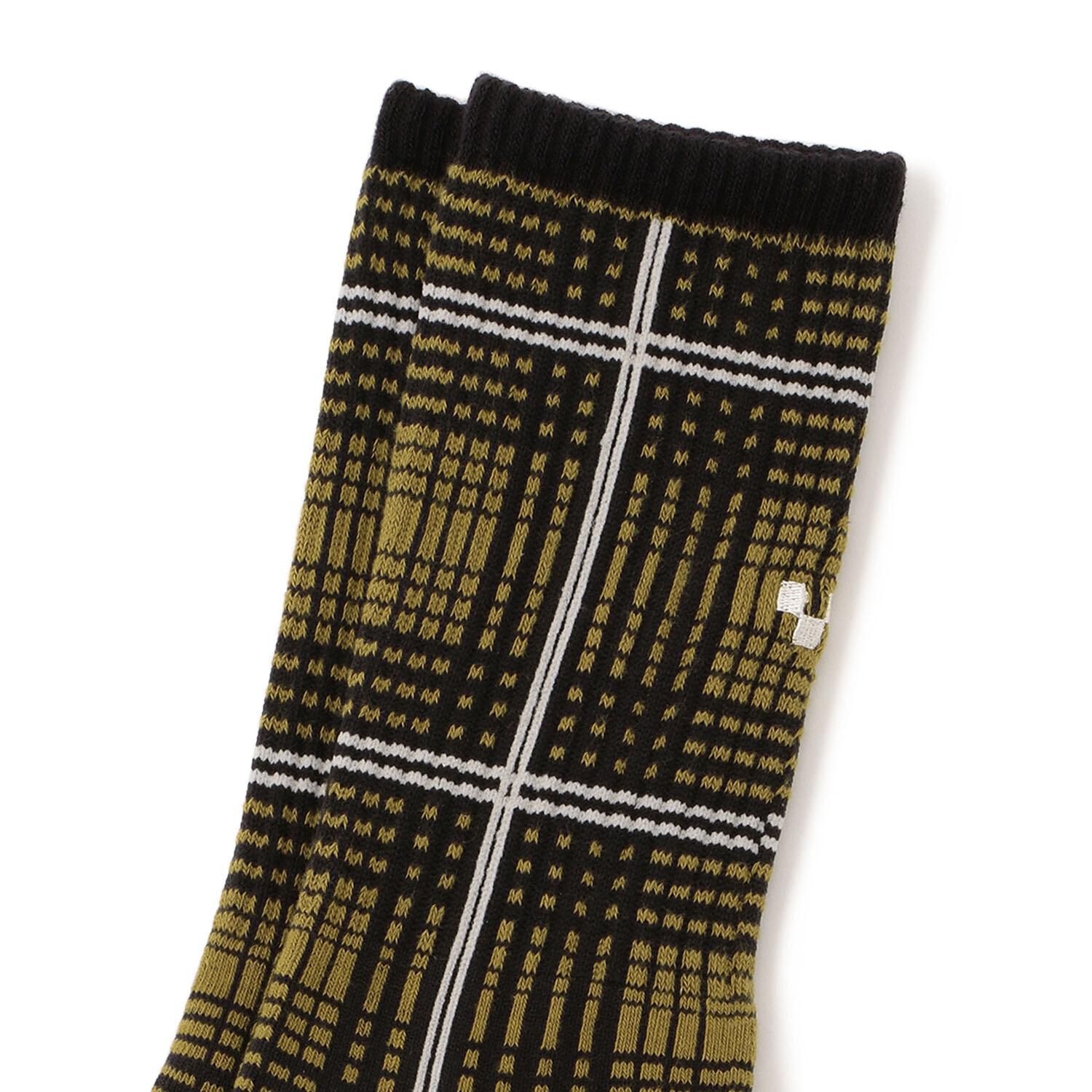 VANS「【VANSｱﾊﾟﾚﾙ】Skate Plaid Crew」|ソックス|