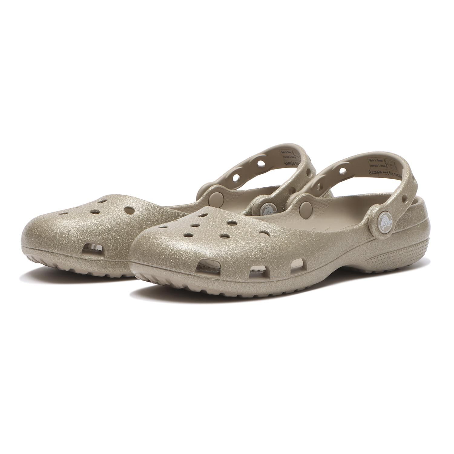 crocs「【crocs】CLS SHINE GLITTER BALLET」|サンダル|