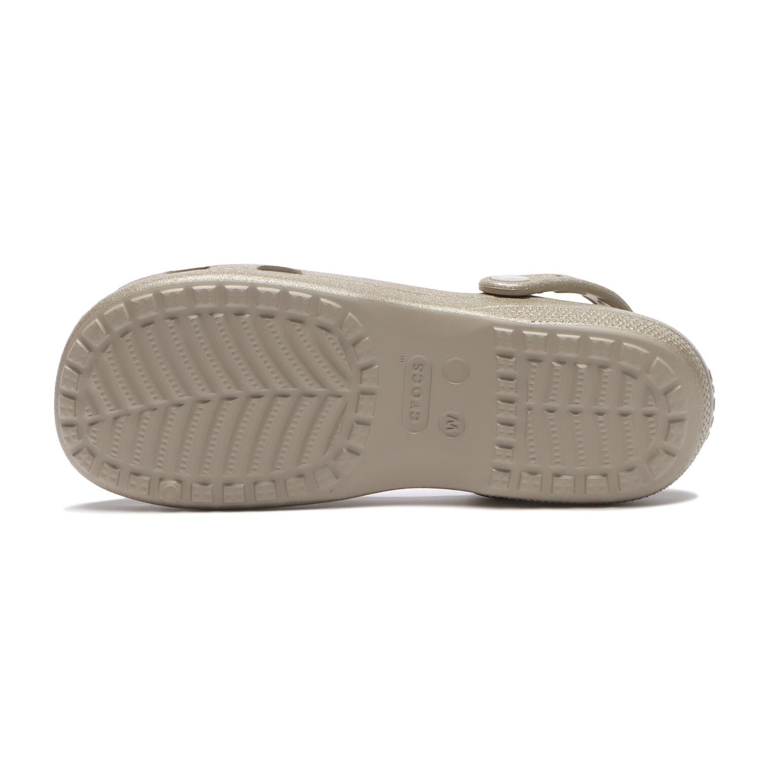 crocs「【crocs】CLS SHINE GLITTER BALLET」|サンダル|