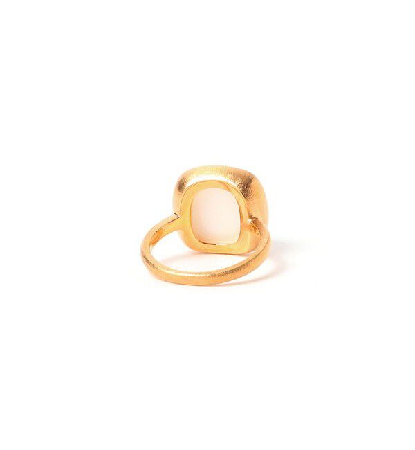 Demi-Luxe BEAMS 「【別注】Fruitsjolie / ホワイト オニキス リング 13&times;13mm」|その他|