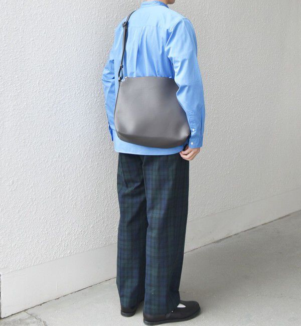 SHIPS any「SHIPS any: スプリット レザー ジップ ショルダーバッグ (カードケース付き) 26SS◇」|ショルダー・メッセンジャー|