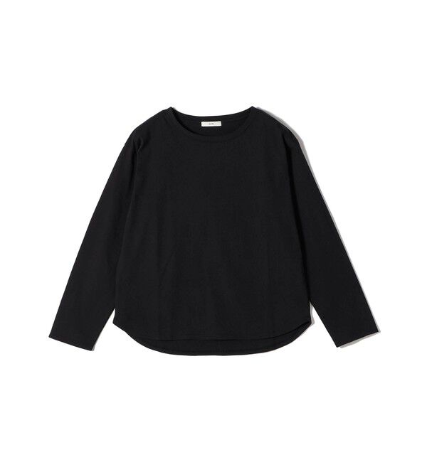 SHIPS for women「〈洗濯機可能〉オーガニックコットン ロング スリーブ TEE」|Tシャツ・カットソー|