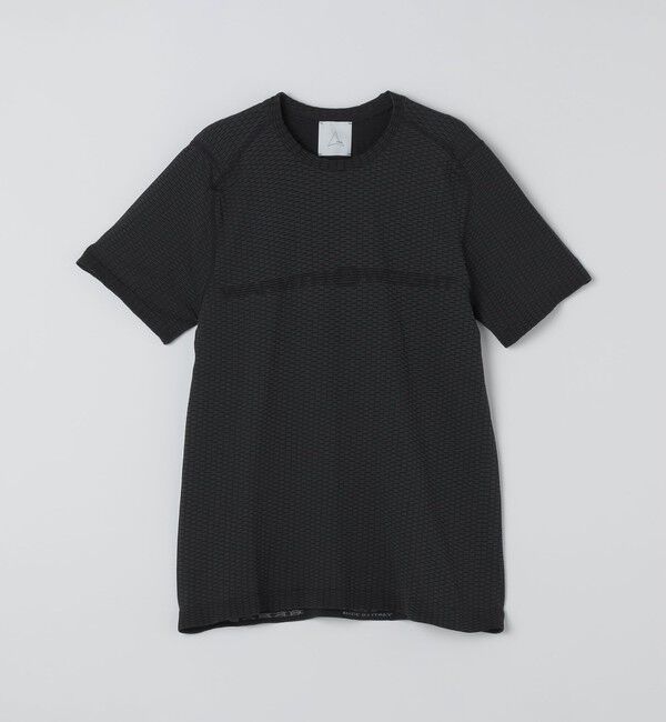 SHIPS「ROA: HIVEE DRYARN LIGHTWEIGHT SEAMLESS T-SHIRT」|Tシャツ・カットソー|ブラック
