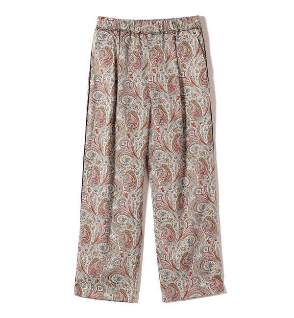 SHIPS for women「SHIPS Primary Navy Label:〈手洗い可能〉LIBERTY ペイズリー パンツ」|その他|キャメル