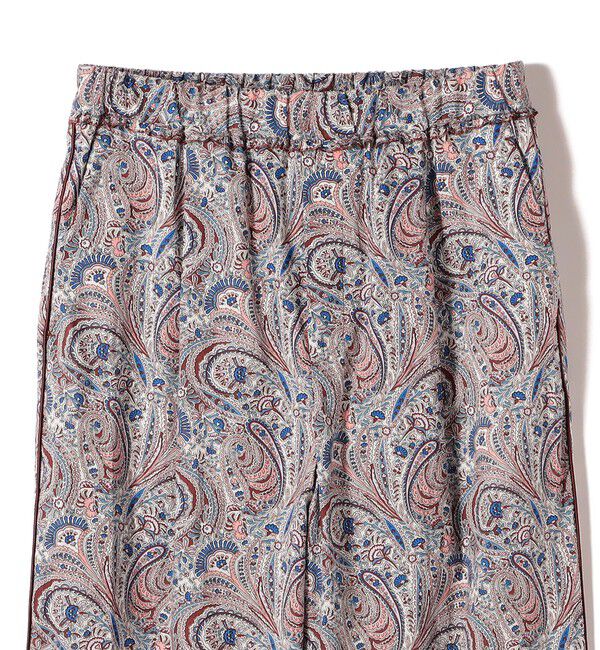 SHIPS for women「SHIPS Primary Navy Label:〈手洗い可能〉LIBERTY ペイズリー パンツ」|その他|