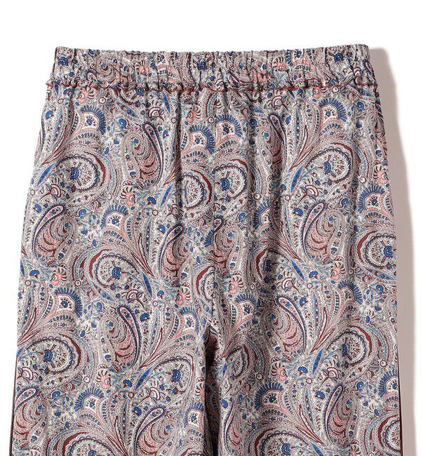 SHIPS for women「SHIPS Primary Navy Label:〈手洗い可能〉LIBERTY ペイズリー パンツ」|その他|