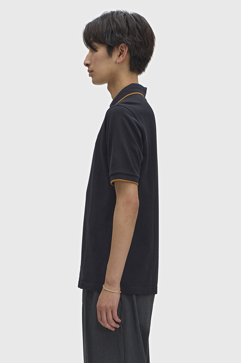 FRED PERRY 「Collar Stand Polo Shirt／カラースタンドポロシャツ」|ポロシャツ|
