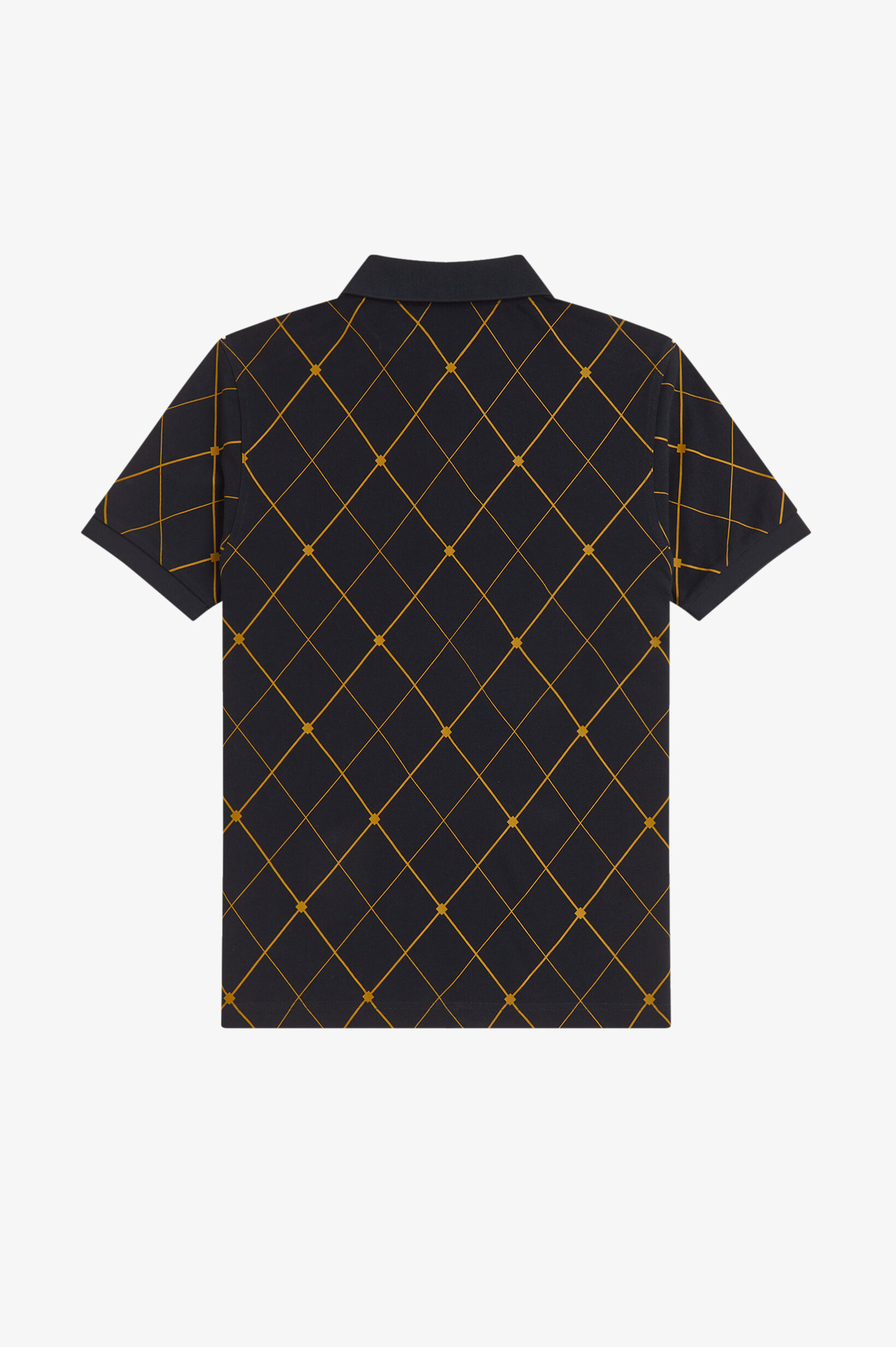 FRED PERRY 「Argyle Print Fred Perry Shirt／アーガイルプリントフレッドペリーポロシャツ」|ポロシャツ|