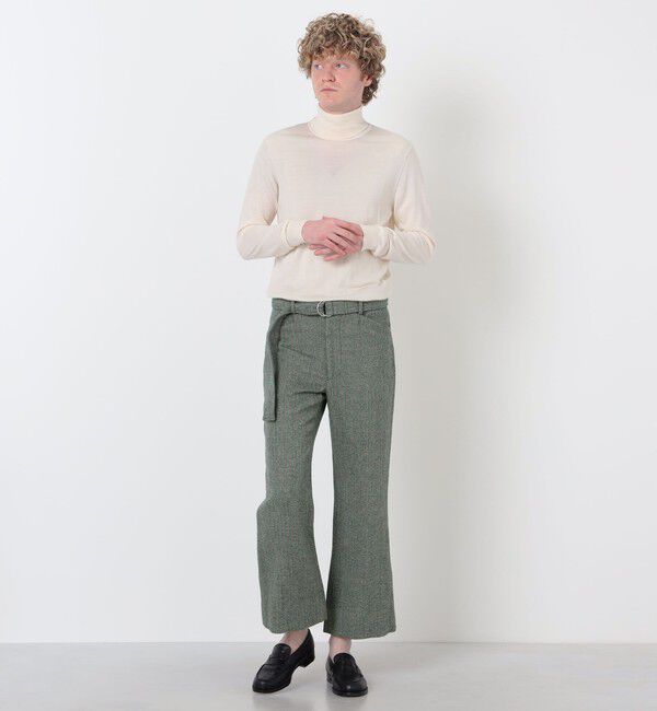 TOMORROWLAND BUYING WEAR「mando リネンウール ベルテッドパンツ」|その他|