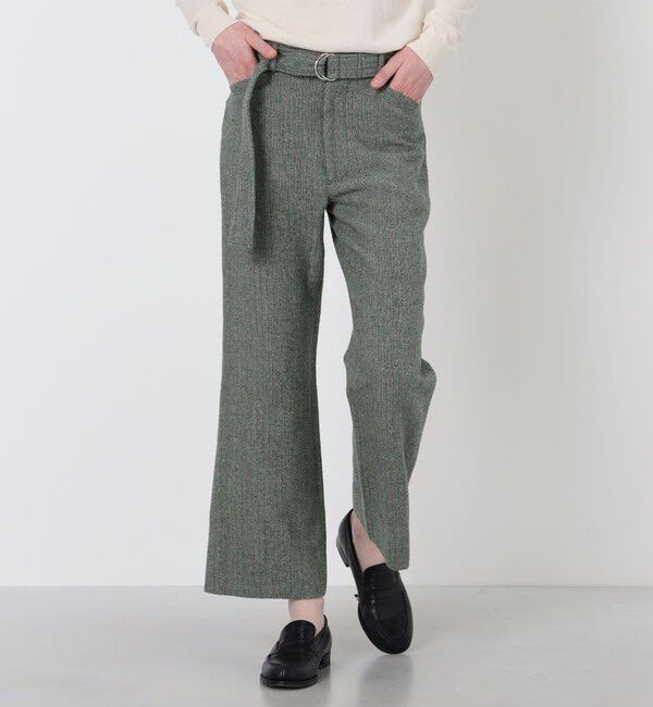 TOMORROWLAND BUYING WEAR「mando リネンウール ベルテッドパンツ」|その他|