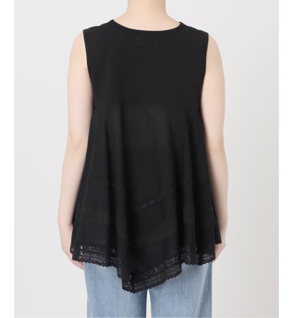IENA「AAYUSHI/アユーシ バックスカーフノースリーブトップス SGN08111」|Tシャツ・カットソー|