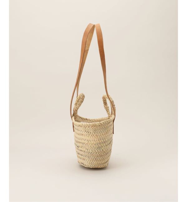 IENA LA BOUCLE「AFRICAN SQUARE/アフリカンスクエア LA BOUCLE カゴバッグ KR24056-01」|かごバッグ|