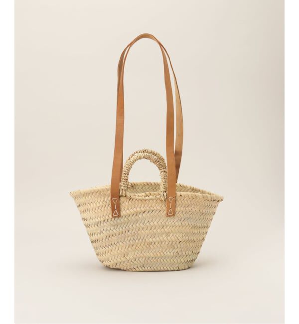 IENA LA BOUCLE「AFRICAN SQUARE/アフリカンスクエア LA BOUCLE カゴバッグ KR24056-01」|かごバッグ|