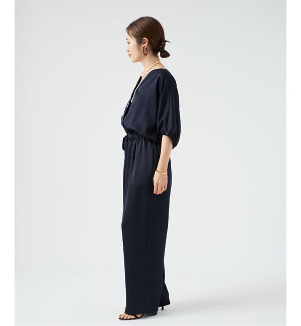VERMEIL par iena「《予約/WEB限定》サテンオールインワン」|オールインワン|