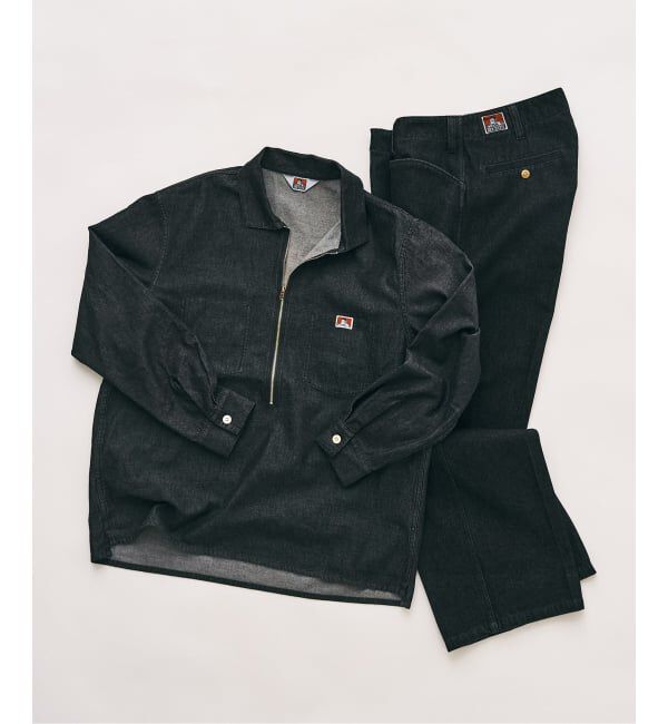 417 EDIFICE「【BEN DAVIS / ベンデイビス】417別注 Half Zip Shirt」|シャツ・ブラウス|
