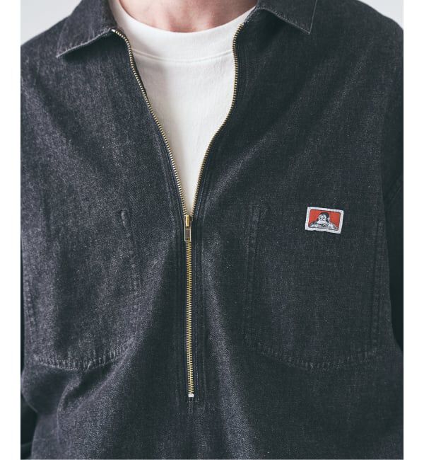 417 EDIFICE「【BEN DAVIS / ベンデイビス】417別注 Half Zip Shirt」|シャツ・ブラウス|