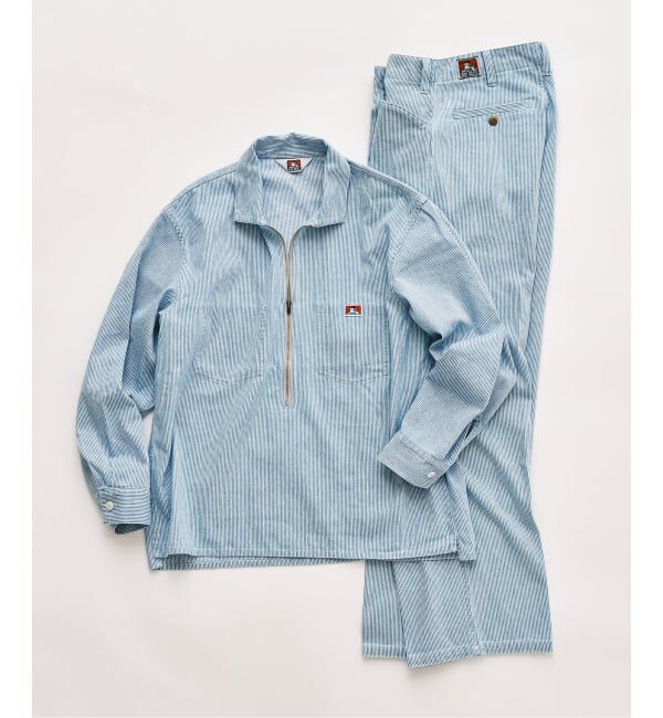 417 EDIFICE「【BEN DAVIS / ベンデイビス】417別注 Half Zip Shirt」|シャツ・ブラウス|