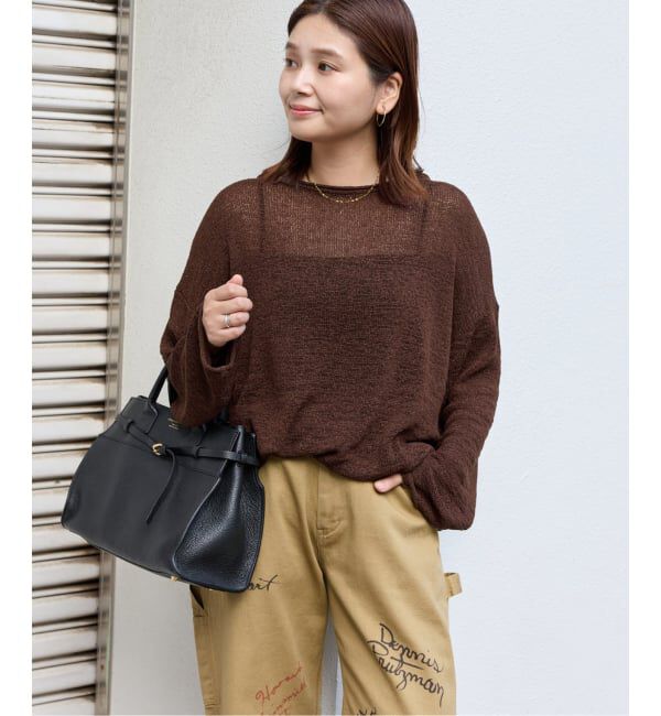 JOURNAL STANDARD「《追加》テープヤーンルーズプルオーバー」|ニット・セーター|