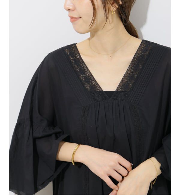 JOURNAL STANDARD relume「コットンボイルVネックレースワンピース」|ワンピース|