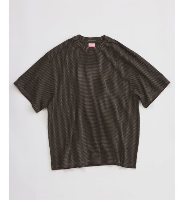 JOURNAL STANDARD relume「米富繊維 / Yonetomi 別注 ガーメントダイ ボーダー Tシャツ」|Tシャツ・カットソー|