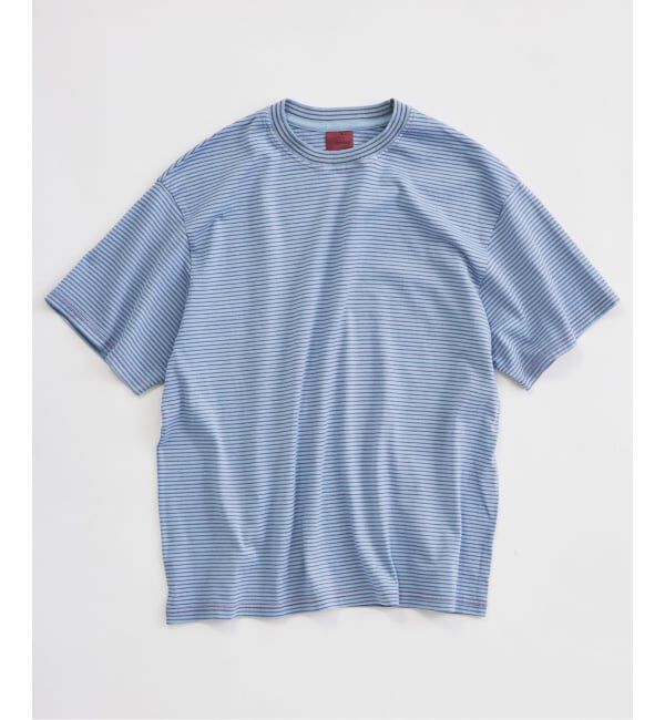 JOURNAL STANDARD relume「米富繊維 / Yonetomi 別注 ガーメントダイ ボーダー Tシャツ」|Tシャツ・カットソー|