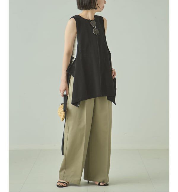 journal standard L'essage「TanC TOKYO/タンクトウキョウ SIDE OPEN TANKTOP タンクトップ」|タンクトップ|