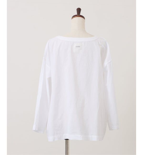 journal standard luxe「【ARMEN 】COTTON BOAT NECK SMOCK」|シャツ・ブラウス|