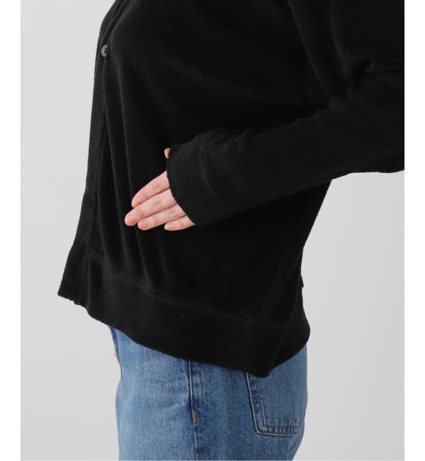 journal standard luxe「【SOIL】PILE V-NECK 1BUTTON CARDIGAN」|カーディガン|