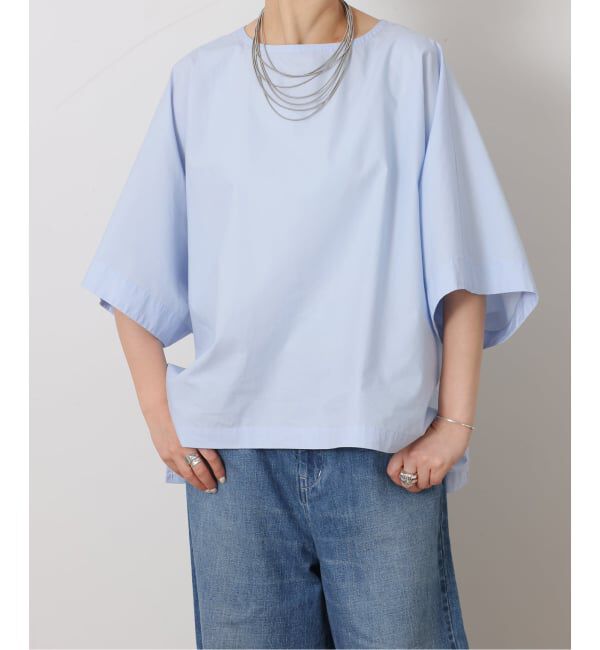 journal standard luxe「《予約》タイプライター ドルマンシャツ」|シャツ・ブラウス|サックスブルー B