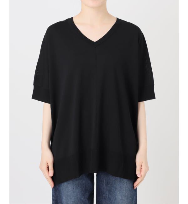 Spick and Span「《一部店舗+WEB限定 / 追加》14GWASHABLE2WAYポンチョプルオーバー」|ニット・セーター|
