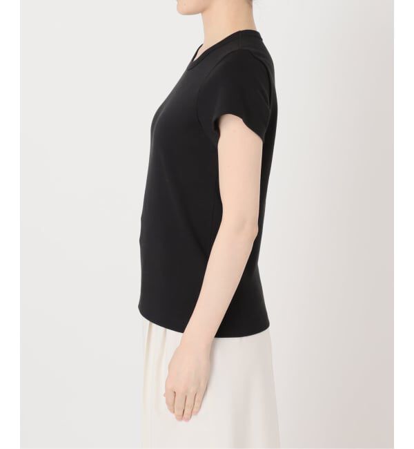 NOBLE「《追加・WEB限定カラー》スビンコットンスムースコンパクトTシャツ2」|Tシャツ・カットソー|